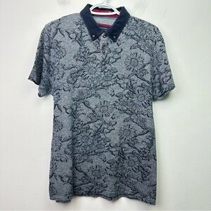 DENIM & Flower Slim Fit Floral Shirt Size Medium